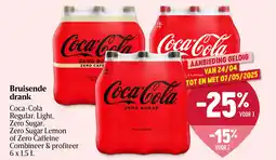 Delhaize Bruisende drank Coca-Cola aanbieding