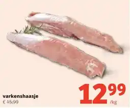 Spar varkenshaasje aanbieding