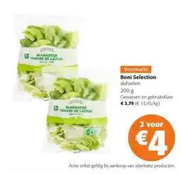 Colruyt Boni Selection slaharten aanbieding