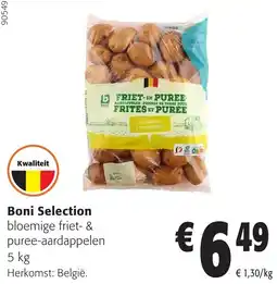 Colruyt Boni Selection bloemige friet- & puree-aardappelen aanbieding