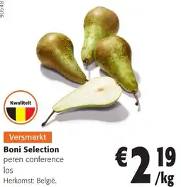 Colruyt Boni Selection peren conference aanbieding