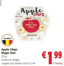Colruyt Apple chips magic star aanbieding