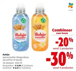 Colruyt Robijn wasverzachter aanbieding