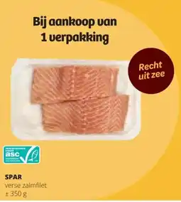 Spar verse zalmfilet aanbieding