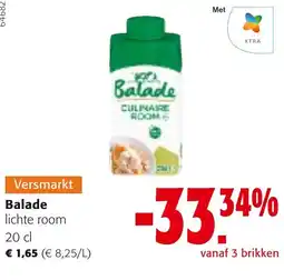 Colruyt Balade lichte room aanbieding
