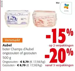 Colruyt Aubel boter Champs d'Aubel aanbieding