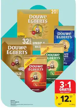 Carrefour Douwe egberts gamma alle soorten aanbieding