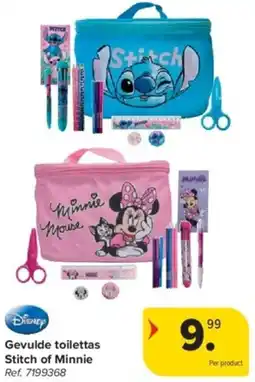 Carrefour Gevulde toilettaas Stitch of Minnie aanbieding