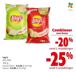 Colruyt Lay's alle chips aanbieding