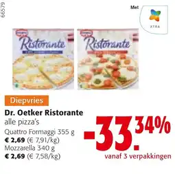 Colruyt Dr. Oetker Ristorante alle pizza's aanbieding