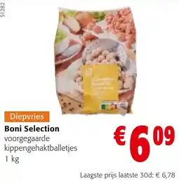 Colruyt Diepvries Boni Selection kippengehaktballetjes aanbieding