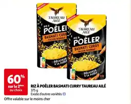 Auchan riz à poêler basmati curry taureau ailé aanbieding