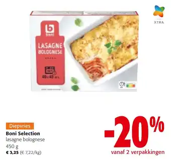 Colruyt lasagne bolognese aanbieding
