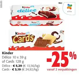 Colruyt Kinder Délice aanbieding