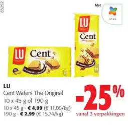 Colruyt Lu cent wafers the original aanbieding