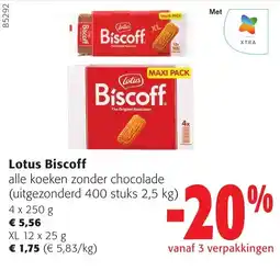 Colruyt Lotus Biscoff aanbieding