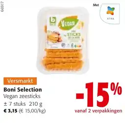 Colruyt Boni Selection Vegan zeesticks aanbieding