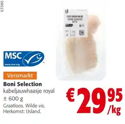 Colruyt Boni Selection kabeljauwhaasje royal aanbieding