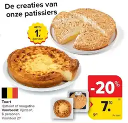 Carrefour Taart aanbieding