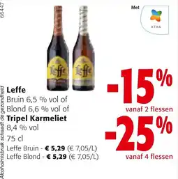 Colruyt Leffe aanbieding