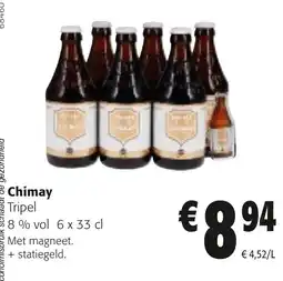 Colruyt Chimay Tripel aanbieding