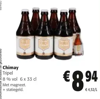 Colruyt Chimay Tripel aanbieding