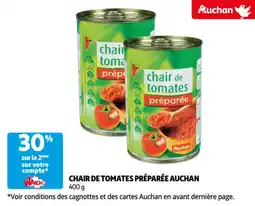 Auchan chair de tomates préparée auchan aanbieding