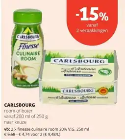 Spar Carlsbourg room of boter aanbieding