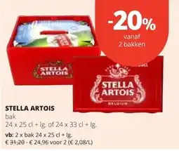 Spar Stella artois aanbieding