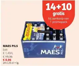 Spar Maes pils aanbieding