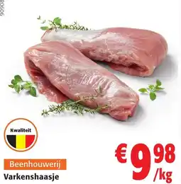 Colruyt Varkenshaasje aanbieding
