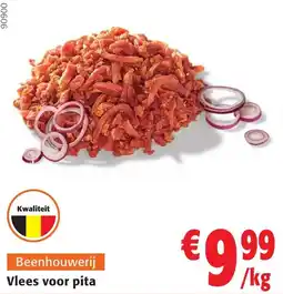 Colruyt Beenhouwerij Vlees voor pita aanbieding