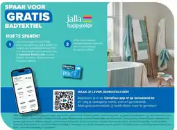 Carrefour gratis badtextiel aanbieding