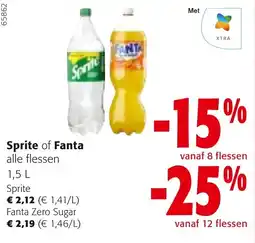 Colruyt Sprite of Fanta aanbieding
