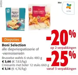 Colruyt Diepvries Boni Selection aanbieding