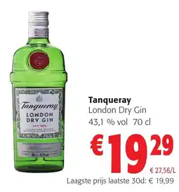 Colruyt Tanqueray london dry gin aanbieding