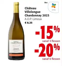 Colruyt Château Villelongue Chardonnay aanbieding