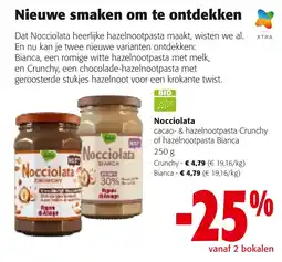 Colruyt Nocciolata cacao- & hazelnotpasta aanbieding