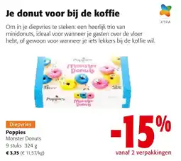 Colruyt Poppies monster donuts aanbieding