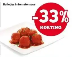 Spar Balletjes in tomatensaus aanbieding