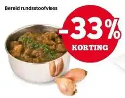 Spar Bereid rundsstoofvlees aanbieding