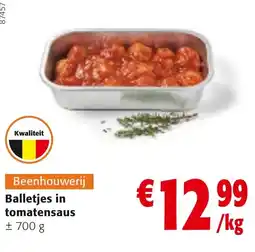 Colruyt Balletjes in tomatensaus aanbieding