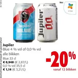 Colruyt Jupiler Blue aanbieding
