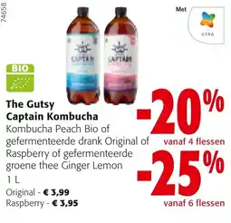 Colruyt The Gutsy Captain Kombucha aanbieding