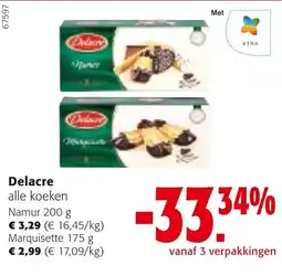 Colruyt Delacre alle koeken aanbieding