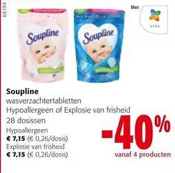 Colruyt Soupline wasverzachtertabletten aanbieding