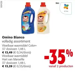 Colruyt Omino Bianco volledig assortiment aanbieding
