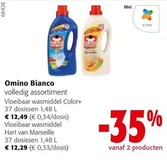 Colruyt Omino Bianco volledig assortiment aanbieding