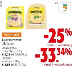 Colruyt Leerdammer alle kazen aanbieding