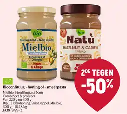 Delhaize Bioconfituur, -honing of -smeerpasta aanbieding